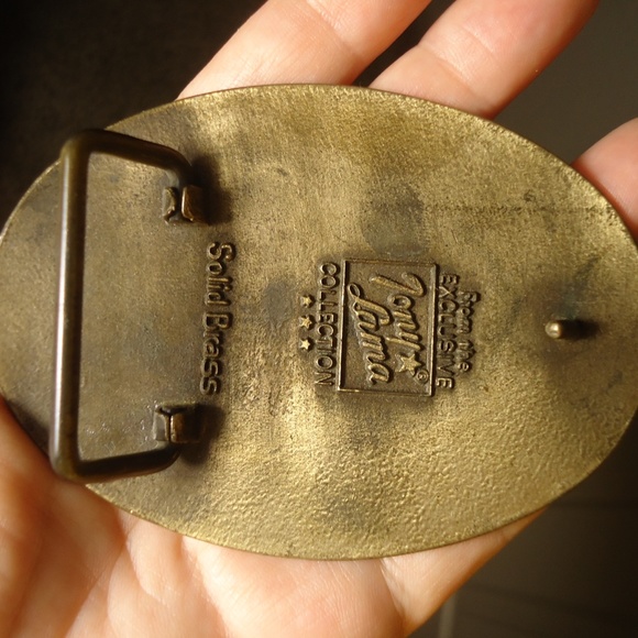 COPY - Tony Lama State Of Texas Solid Brass Belt Buckle State Series Collection… - Picture 3 of 5